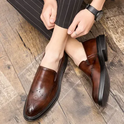 Prestige Brown Slip-on